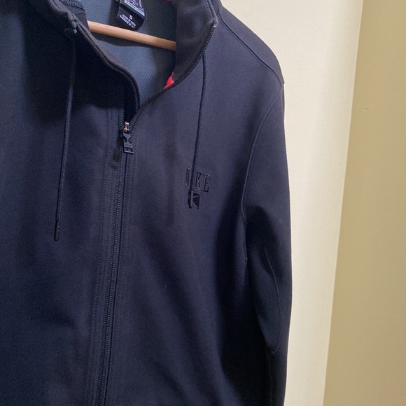 Nike storm fit front zipper black jacket with hood - Picture 5 of 8